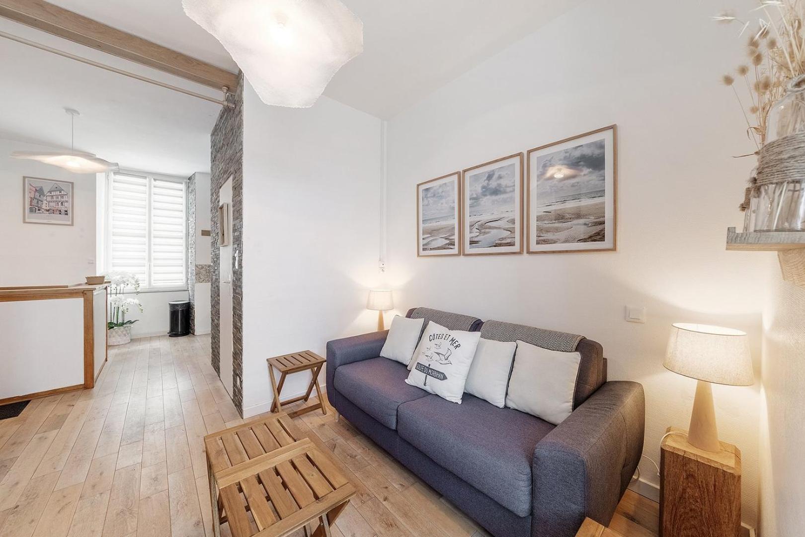 Tassigny - Charmant Appartement/ Terrasse - Port Vannes Eksteriør billede