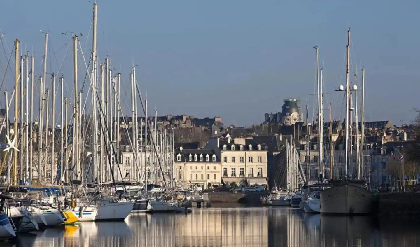 Tassigny - Charmant Appartement/ Terrasse - Port Vannes Eksteriør billede
